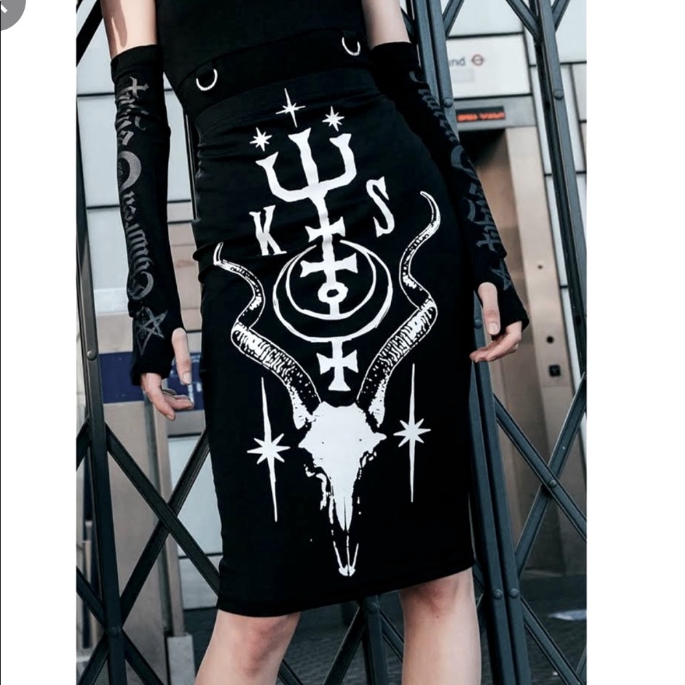 Killstar Altered States Skirt